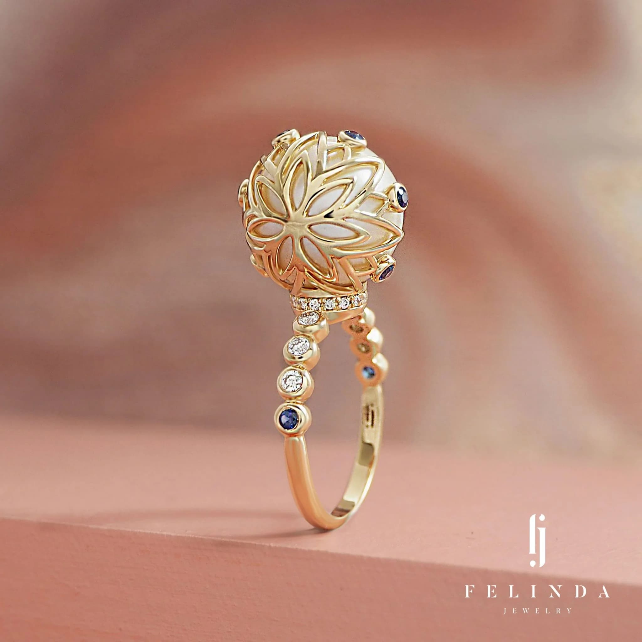 Pearl signature pendant gift piece